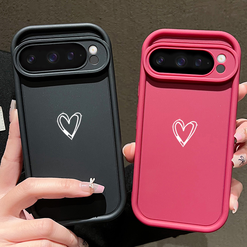 Simple Love Pattern Soft Case  - огляд і ціна Google Pixel 9