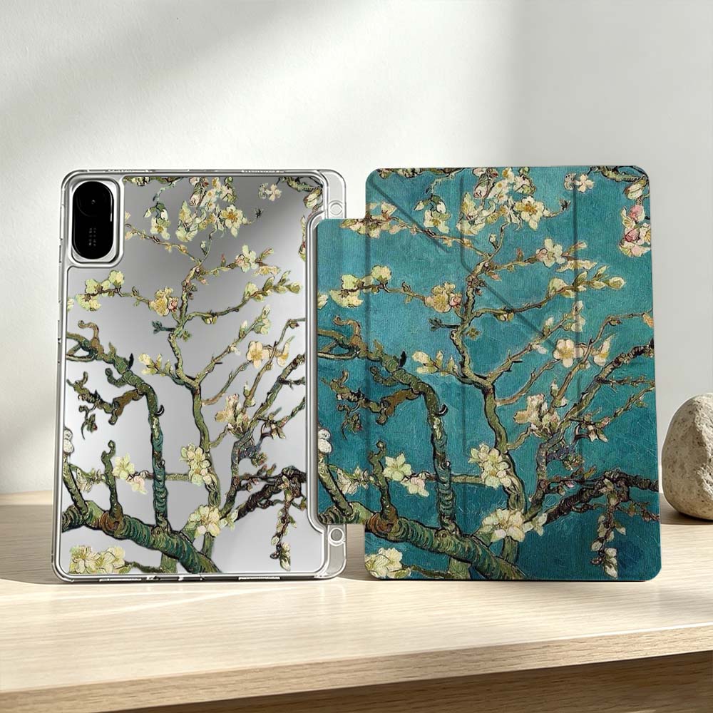 Art Apricot Blossom Pattern Fo - огляд і ціна Poco Tablet Accessories