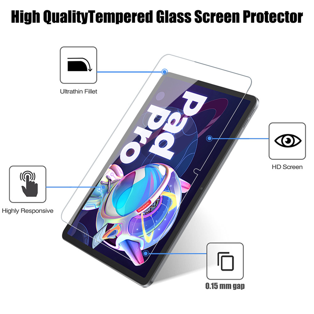 2PCS Tempered Glass Screen Pro - огляд і ціна Lenovo Tablet P12 Accessories