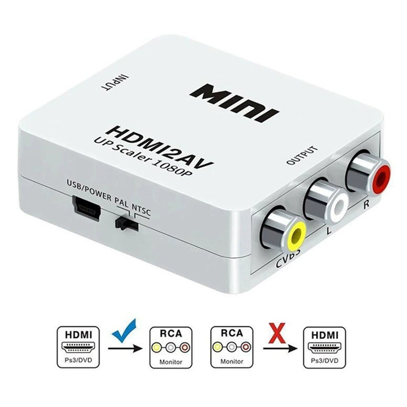 1080P HDMI-Compatible to AV RC - огляд і ціна Hdmi Adapter Tablet