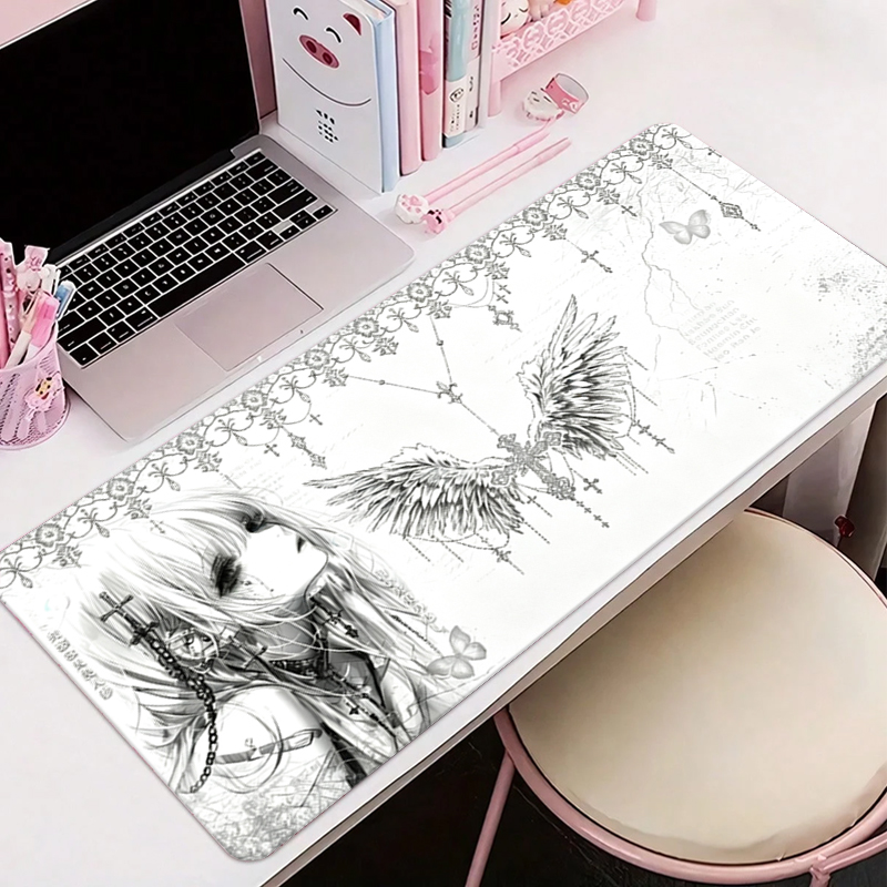 Leather Mousepad Black White A - огляд і ціна Tablet With All Accessories